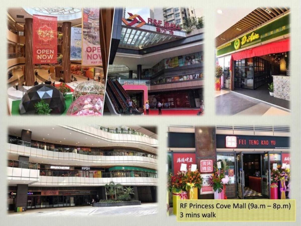 Seaview Condo Near Rf Mall, Food Court & Free Netflix Johor Bahru Exterior photo