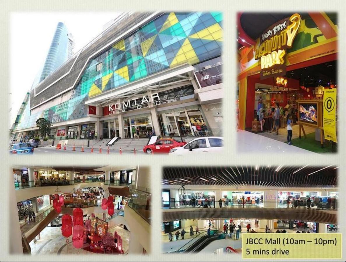 Seaview Condo Near Rf Mall, Food Court & Free Netflix Johor Bahru Exterior photo